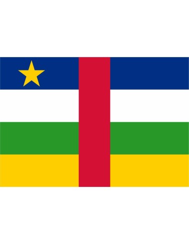 Bandiera Repubblica Centrafricana
