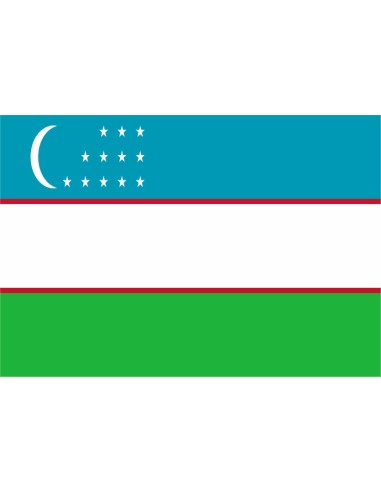 Bandiera Uzbekistan