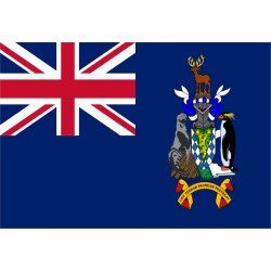 Bandiera Georgia del Sud e Isole Sandwich Australi