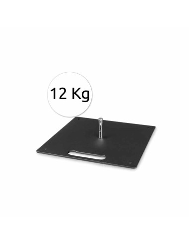 Base piatta 12 Kg