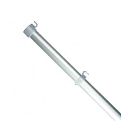 Aste in alluminio Ø 22 mm