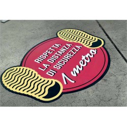 Adesivo calpestabile