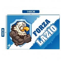 Bandiera Forza Lazio 2