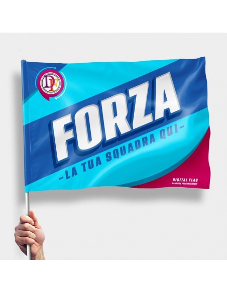 Bandiera da Stadio personalizzata con 1 asta