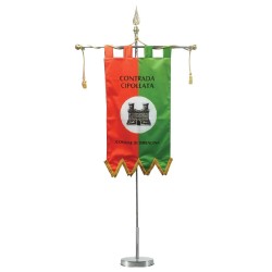 Gonfalone personalizzato completo di struttura