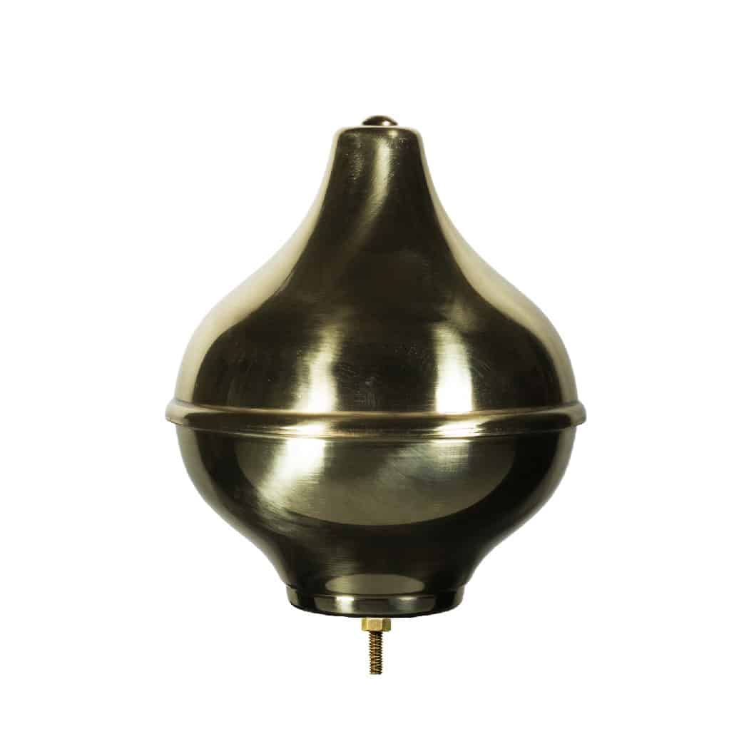 Pomo in Ottone Gold